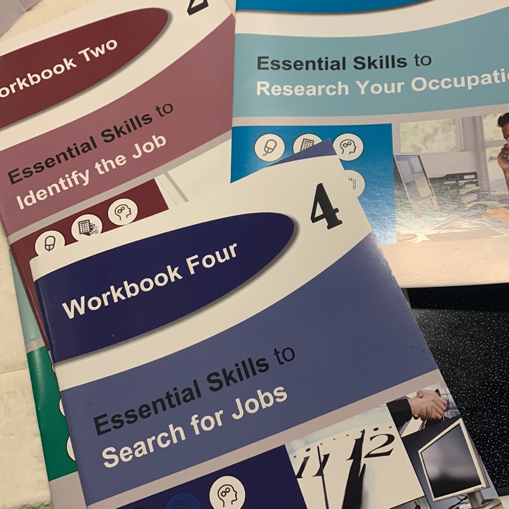 SALE!! 7 books Essential skills workbooks NEW not closet clearout eligible
